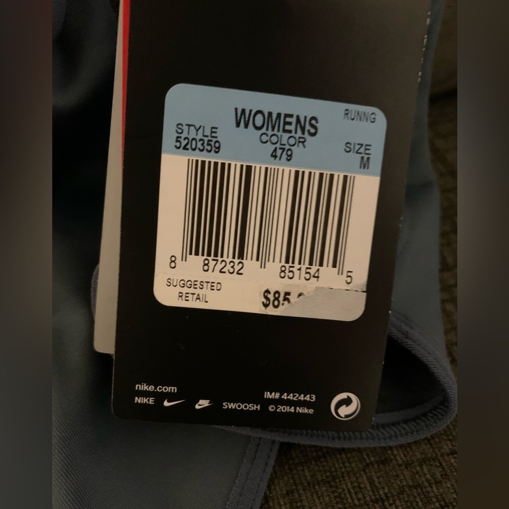 $85 Nike Womens Element Thermal Jacket Running Full Zip 520359-479 Sz: M - Picture 4 of 6